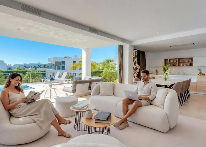 Vacation Marbella I Schumacher, New Built, Sea View, Luxury, Private Pool 埃斯特波纳